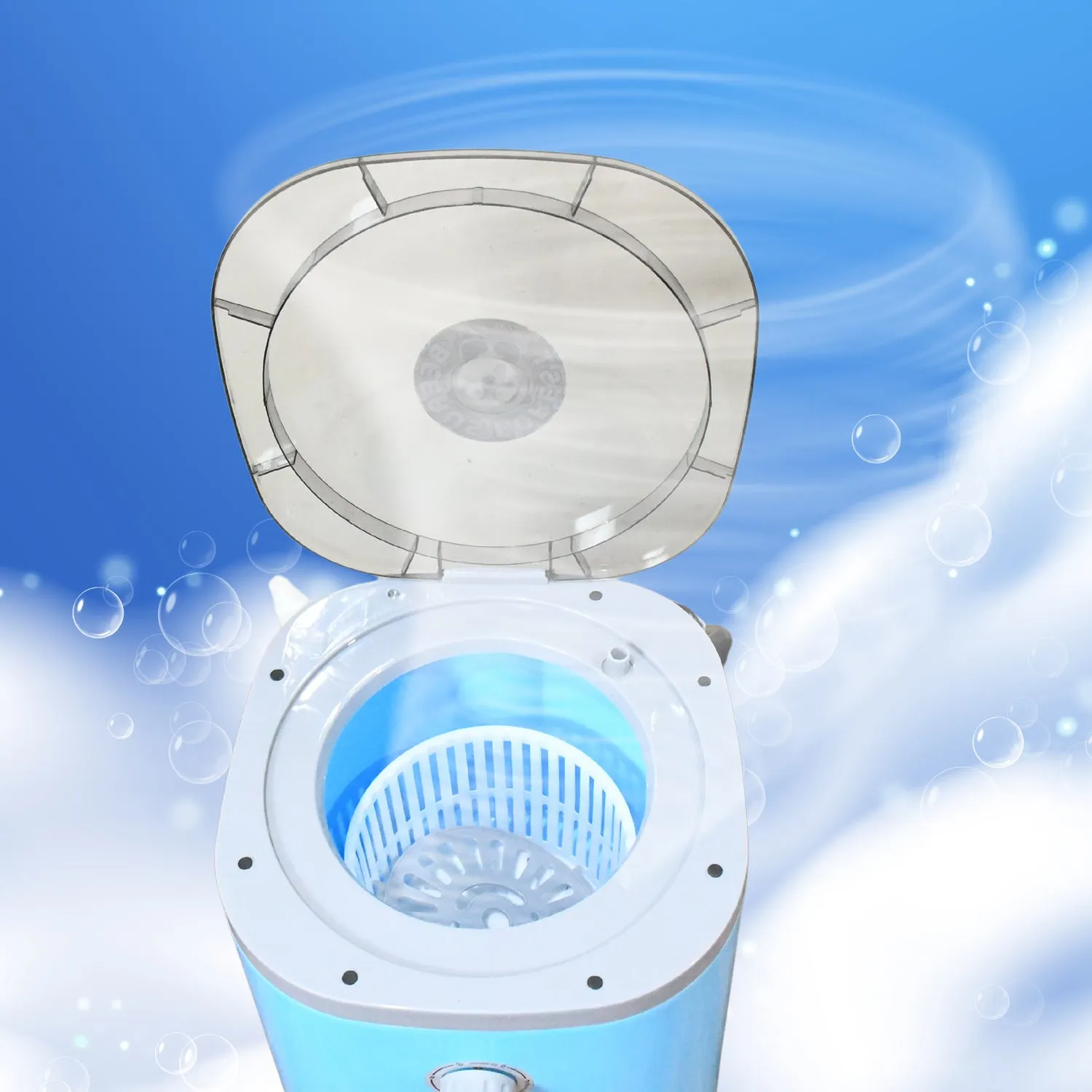 12629 PORTABLE WASHING MACHINE DEEP CLEANING WASHING MACHINE, SUITABLE FOR ALL TYPE CLOTH (11LTR)