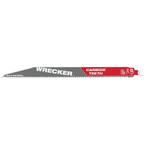 12" 6 TPI THE WRECKER™ with Carbide Teeth SAWZALL® Blade 1PK