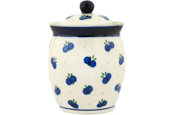 6" Jar with Lid - Wild Blueberry