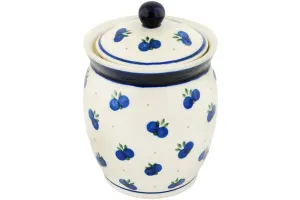 6" Jar with Lid - Wild Blueberry