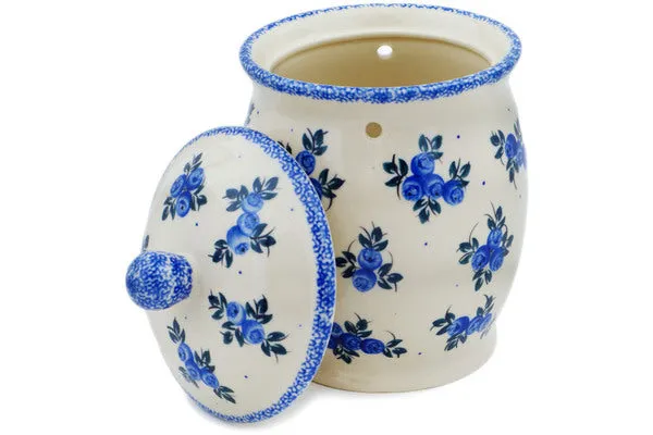 8" Jar with Lid - Blue Berry Special