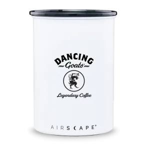 Airscape Stainless White Canister