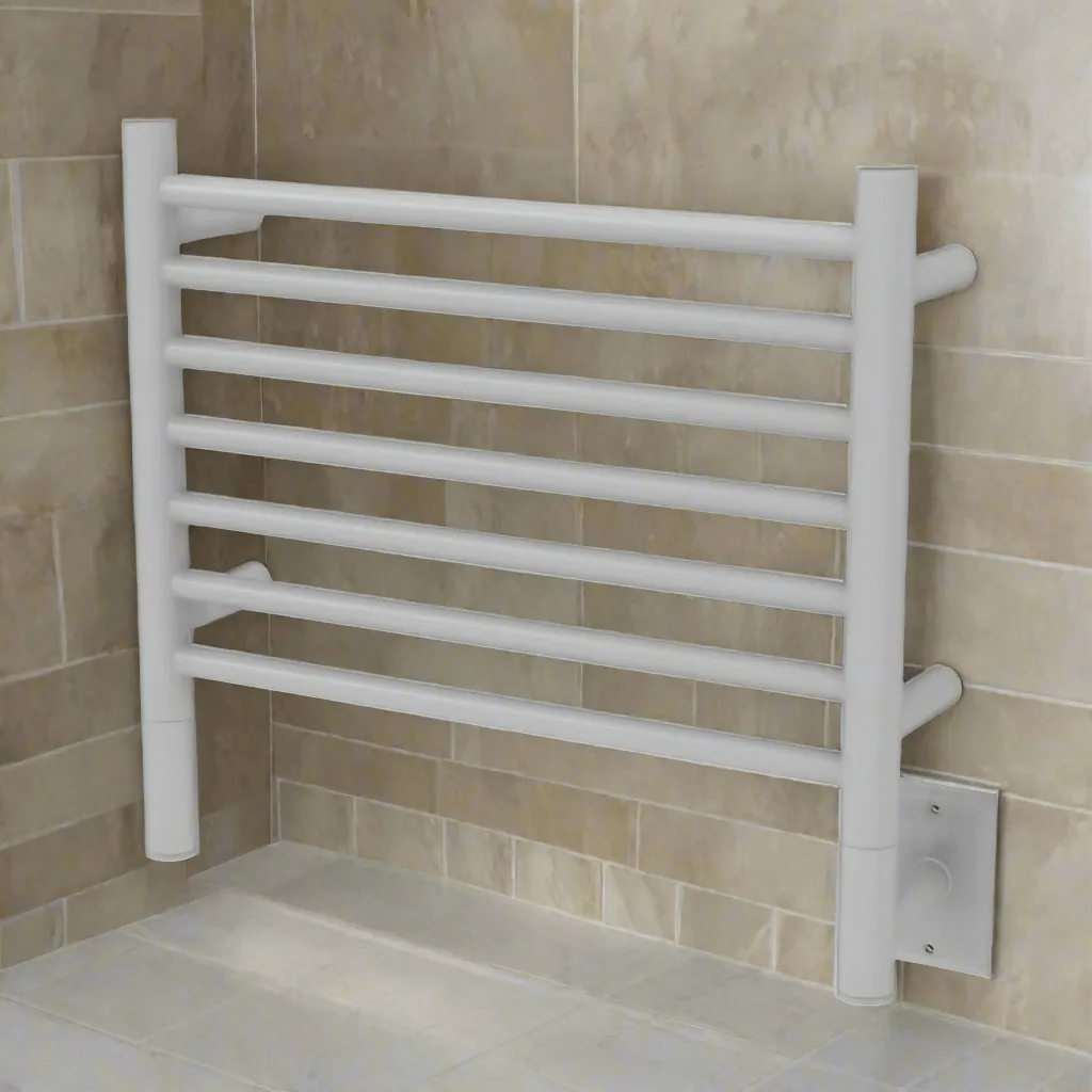 Amba Jeeves Model H Straight 7 Bar Hardwired Towel Warmer