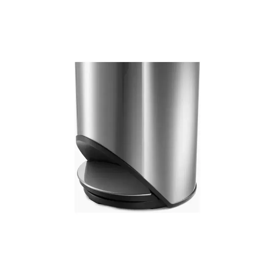 Arc™ 10L Easy-push Stainless-steel Pedal Trash Can