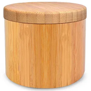 Bamboo Jar (Small 6oz salt jar), Salt Box