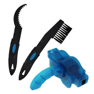 Bicycle Chain Cleaner Scrubber Brushes Mountain Bike Wash Tool Set Cycling Cleaning Kit Bicycle Repair Tools Bicycle Accessories