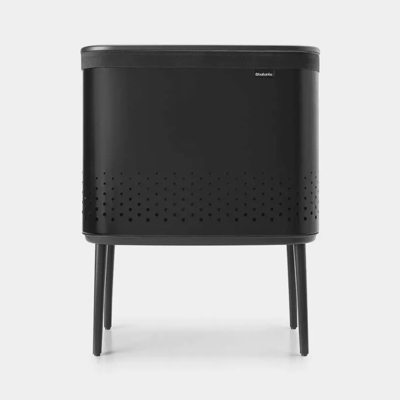 Brabantia 60L Bo Laundry Bin - Matt Black | 200526