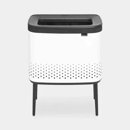 Brabantia 60L Bo Laundry Bin - White | 200502