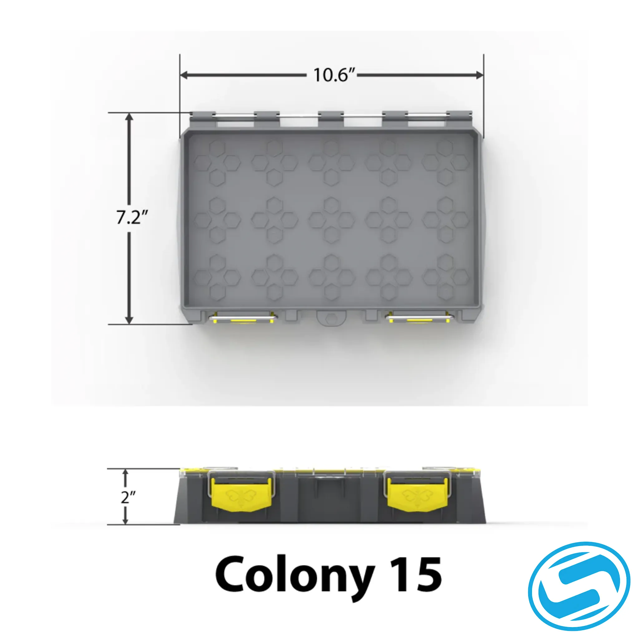 BUZBE Empty Colony Tackle Box