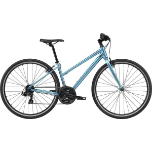 Cannondale Quick 6 Remixte Womens Hybrid Bike 2024 - Blue