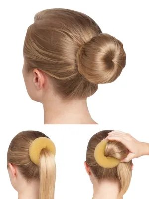 CAPEZIO BUN BUILDER (BROWN)