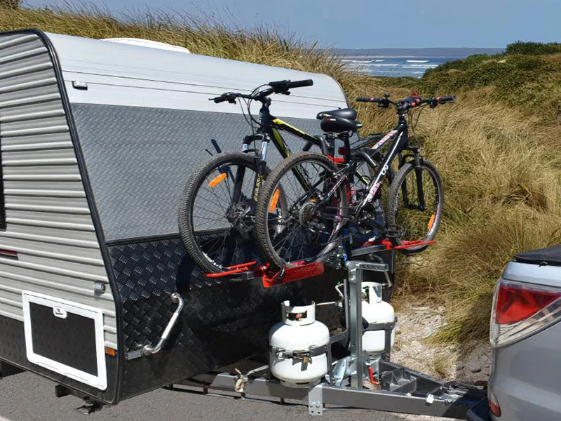 Caravan Bike Rack - 4 Bike Van Rack by GripSport