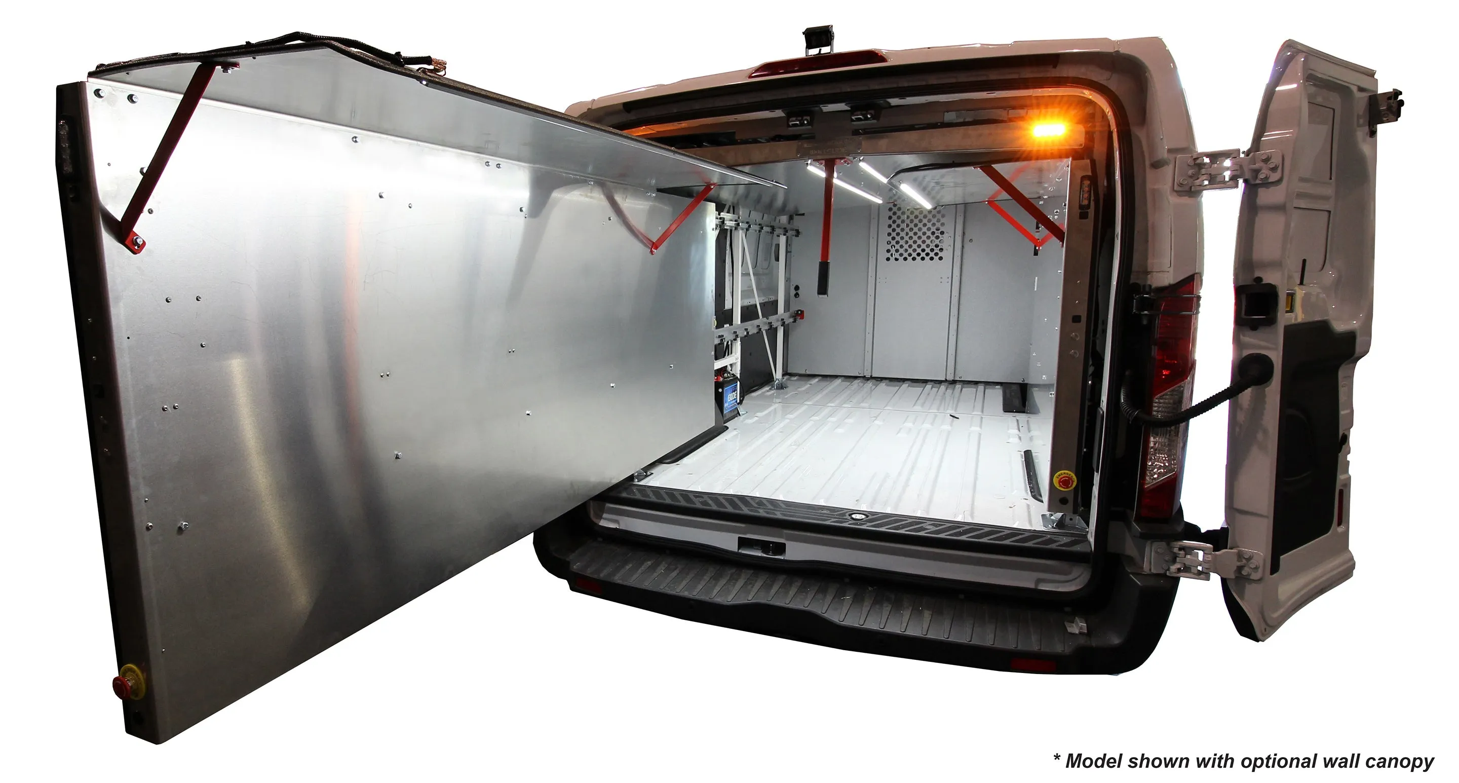 CargoGlide WSS531 Van Storage Sliding Platform Wall