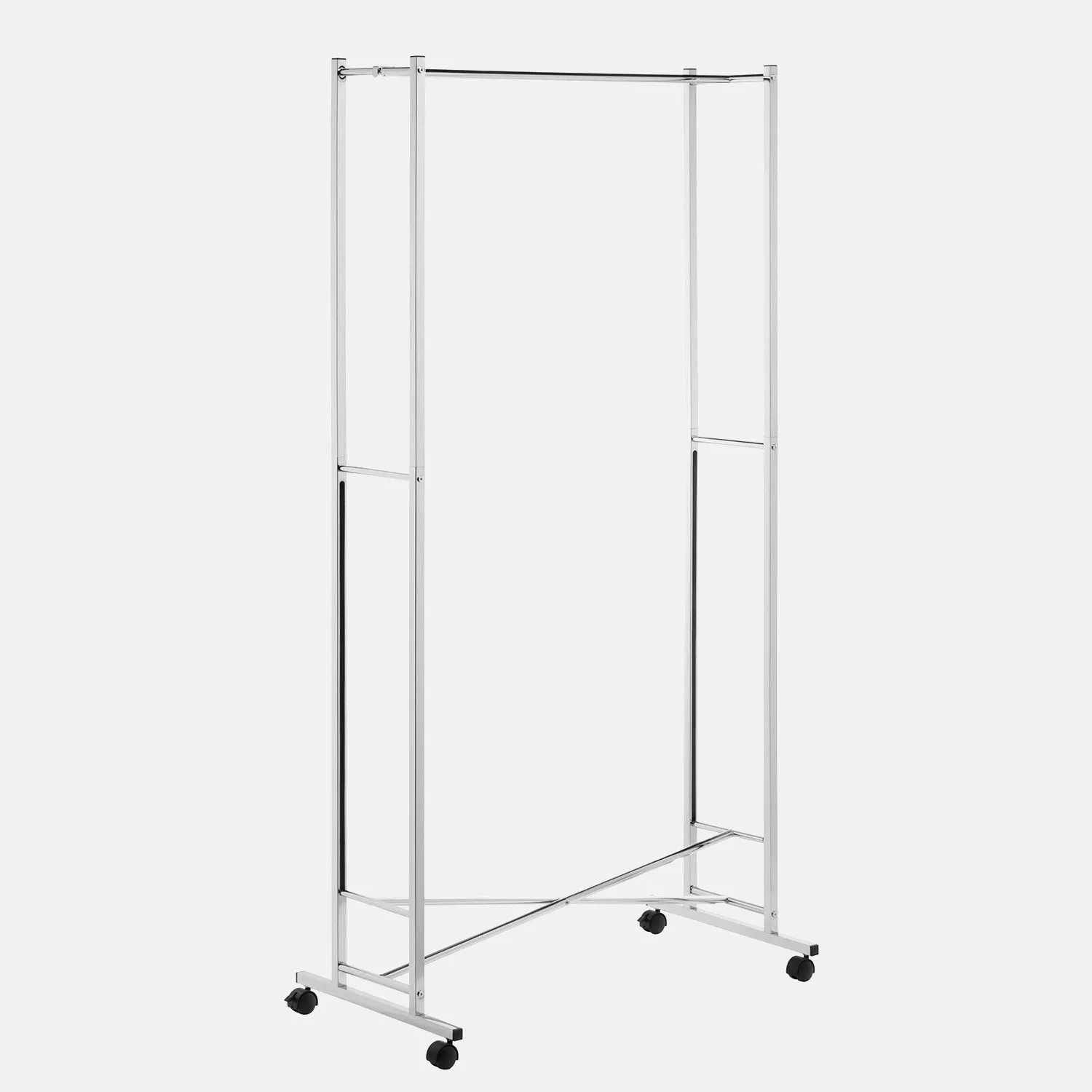 Chrome Folding Garment Rack