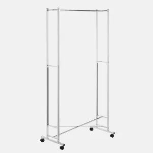 Chrome Folding Garment Rack