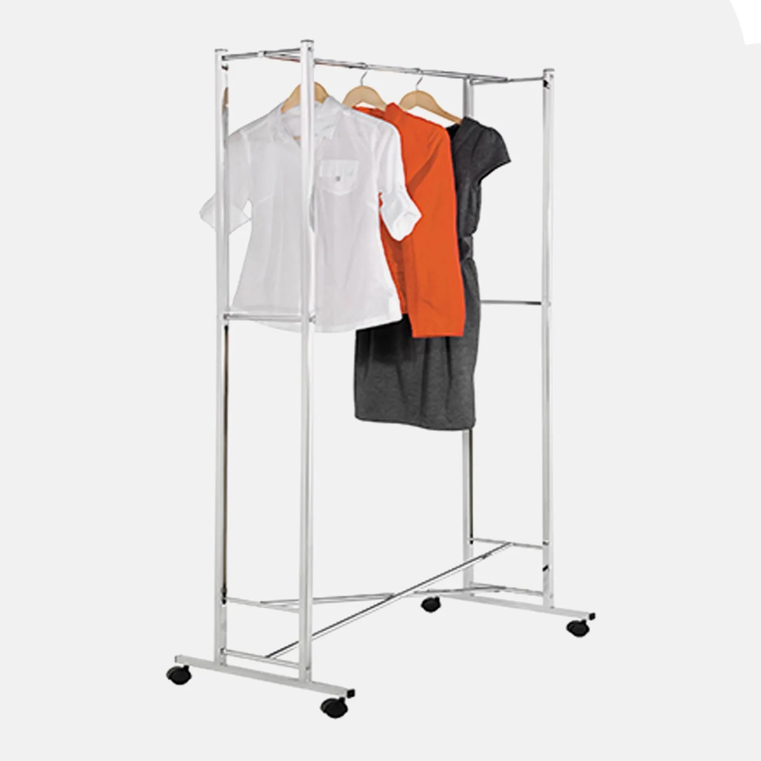 Chrome Folding Garment Rack