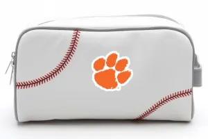 Clemson Tigers Baseball Toiletry and Cosmetics Bag