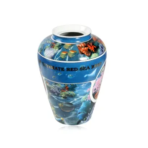 Colorful ceramic vase -6238