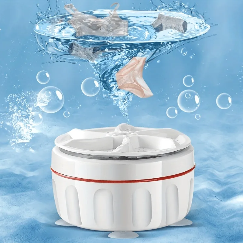 Compact Mini Washing Machine for Underwear  Small Loads