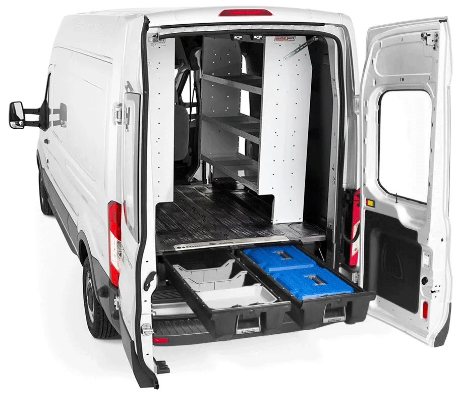 DECKED VNGM96EXSV65 DECKED Cargo Van Storage System