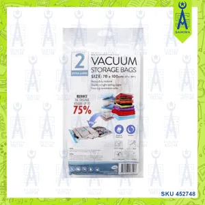 DELI LM200-XL2 VACUM BAG SET 80 X 100CM 2'S / PACK