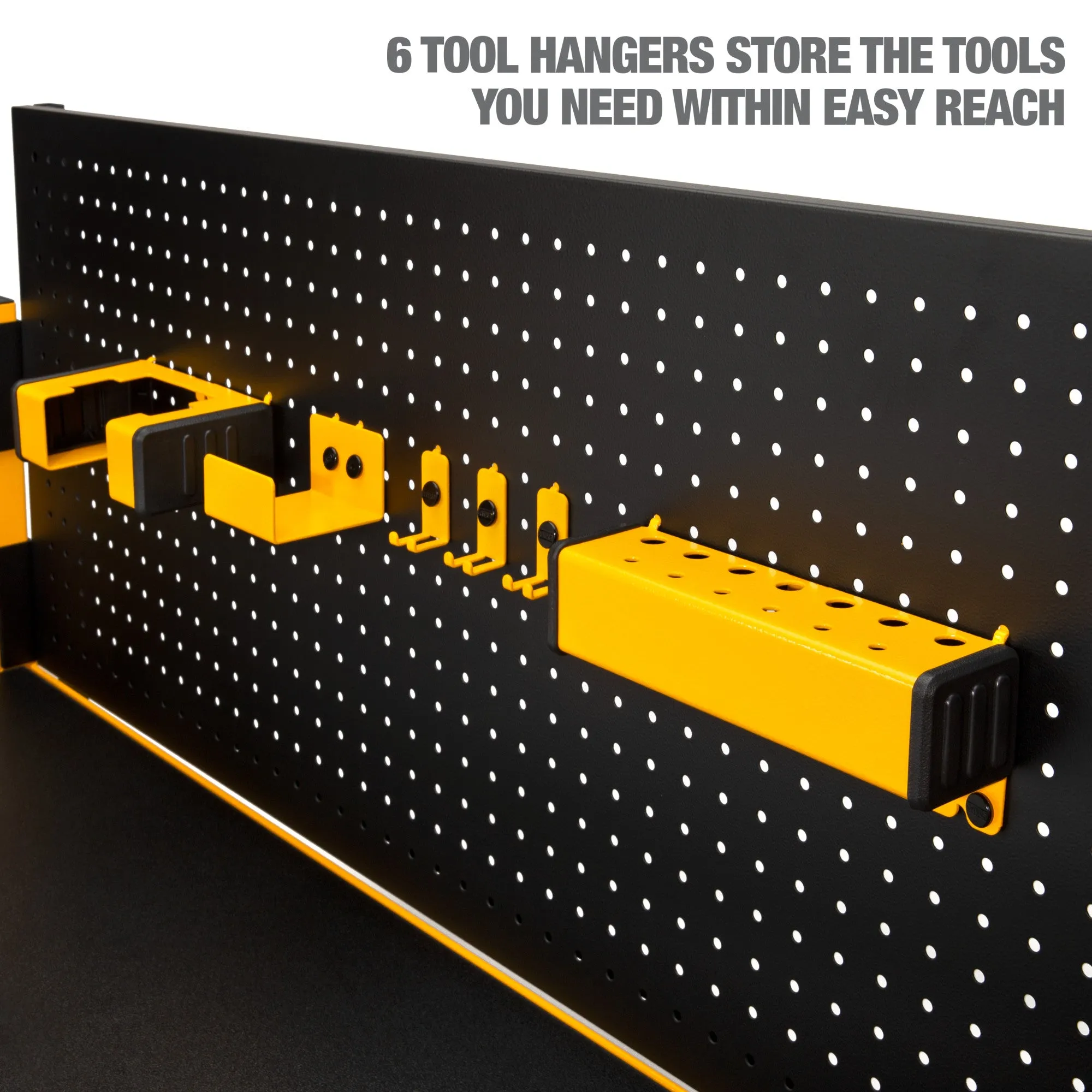 DeWalt 41631 DXST3000WB 2-Shelf Industrial 4-Foot Storage Rack Work Station Kit