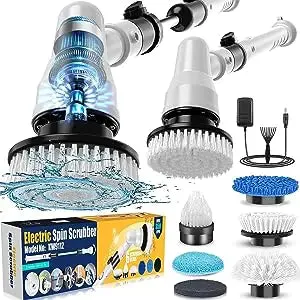 Electric Spin Scrubber - Effortless Cleaning for Every Surface