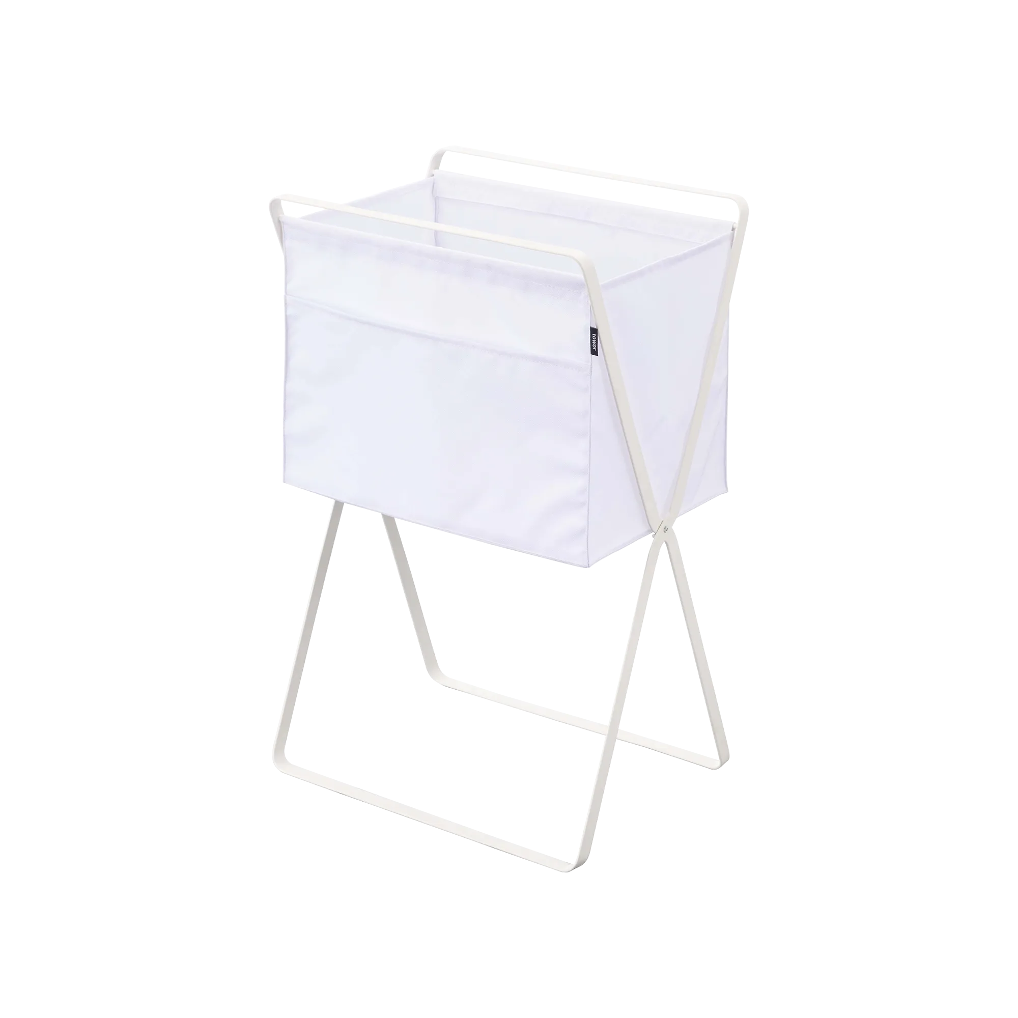 Elevated Laundry Hamper - Steel