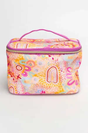 Flourishing Blooms Cosmetics Bag