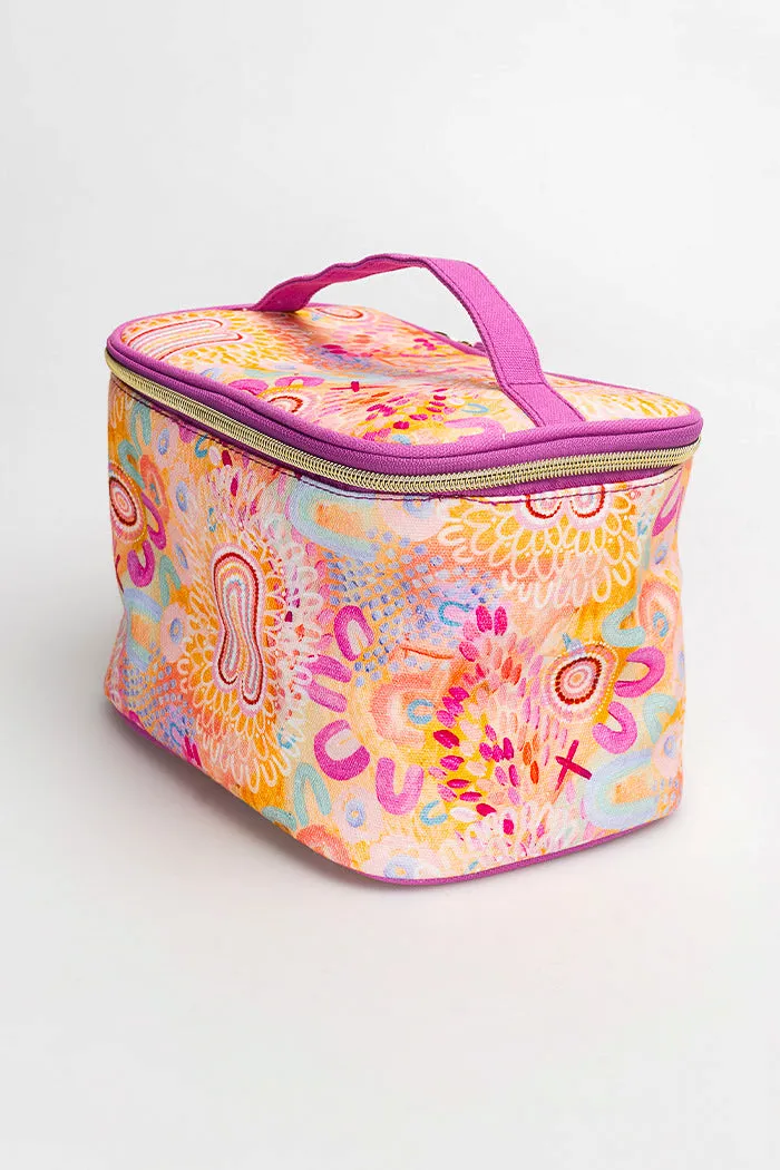 Flourishing Blooms Cosmetics Bag