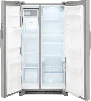 Frigidaire FRSS2623AS 25.6 Cu. Ft. 36" Standard Depth Side by Side Refrigerator in Stainless Steel