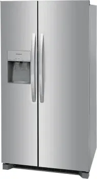 Frigidaire FRSS2623AS 25.6 Cu. Ft. 36" Standard Depth Side by Side Refrigerator in Stainless Steel