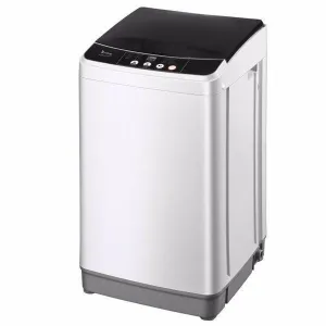 Full-Automatic Washing Machine Portable Compact Laundry Washer Spin