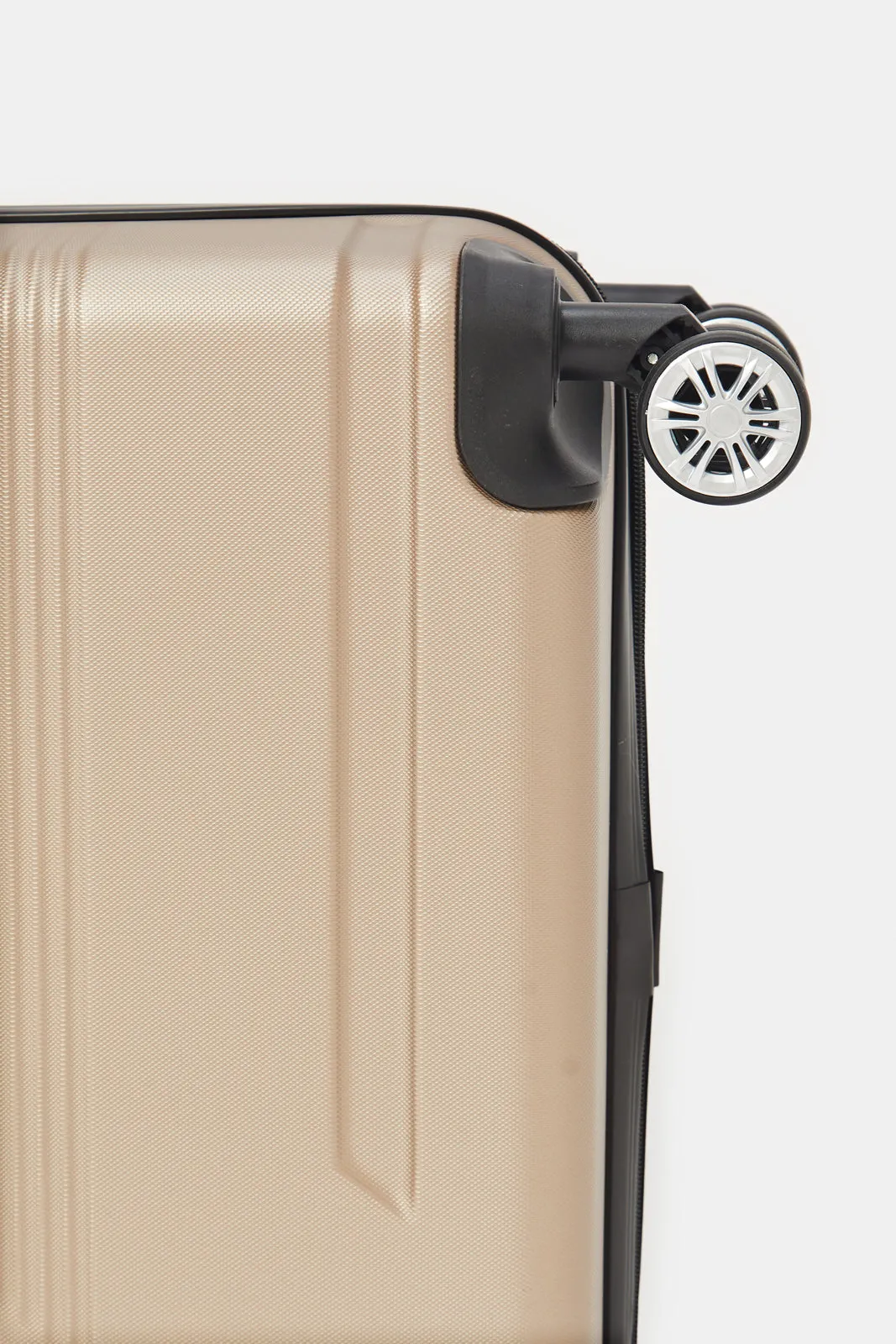 Gold Abs Trolley Luggage (24Inch)