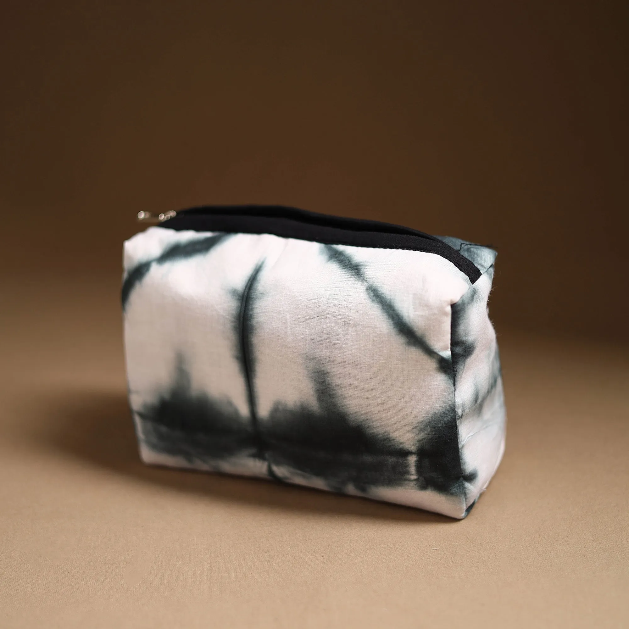 Grey - Handmade Cotton Toiletry Pouch 11