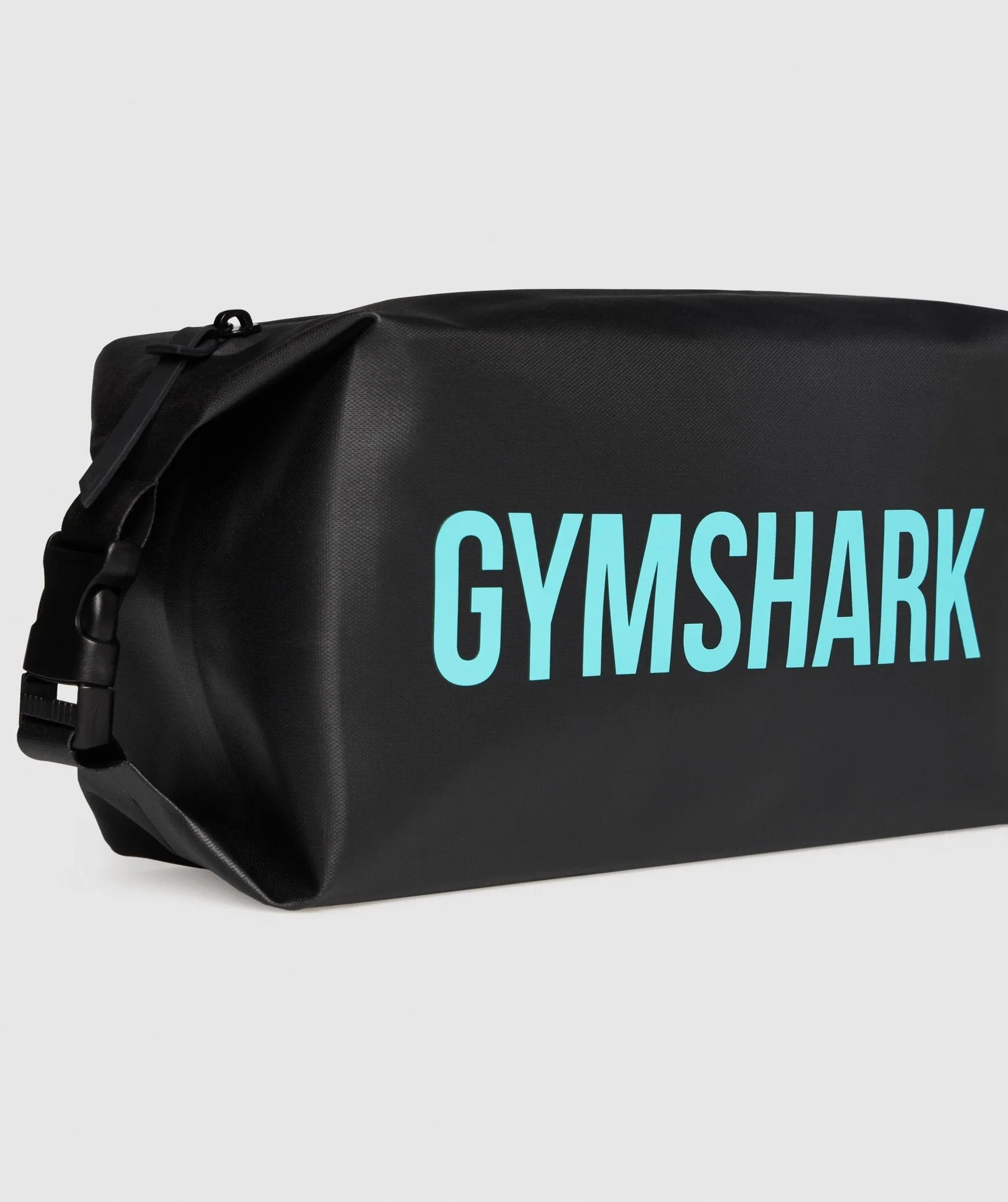 Gymshark X-Series Toiletry Bag - Black/Light Blue