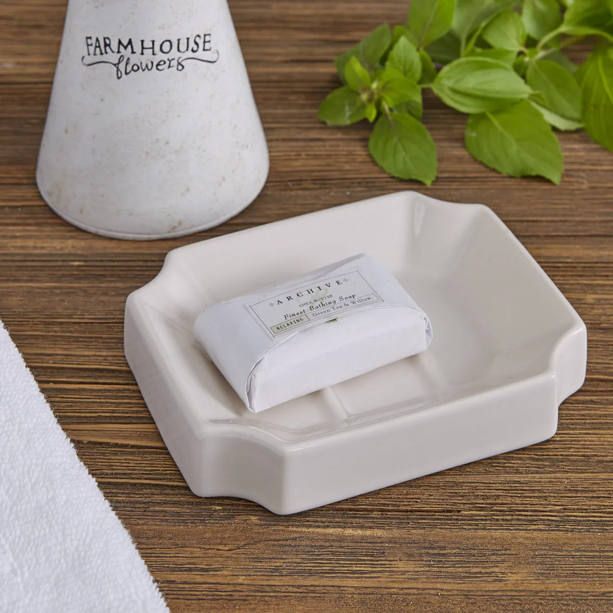 Ironstone Soap Dish