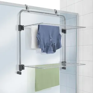 Laundry Drier Holder Gale 7 Silver