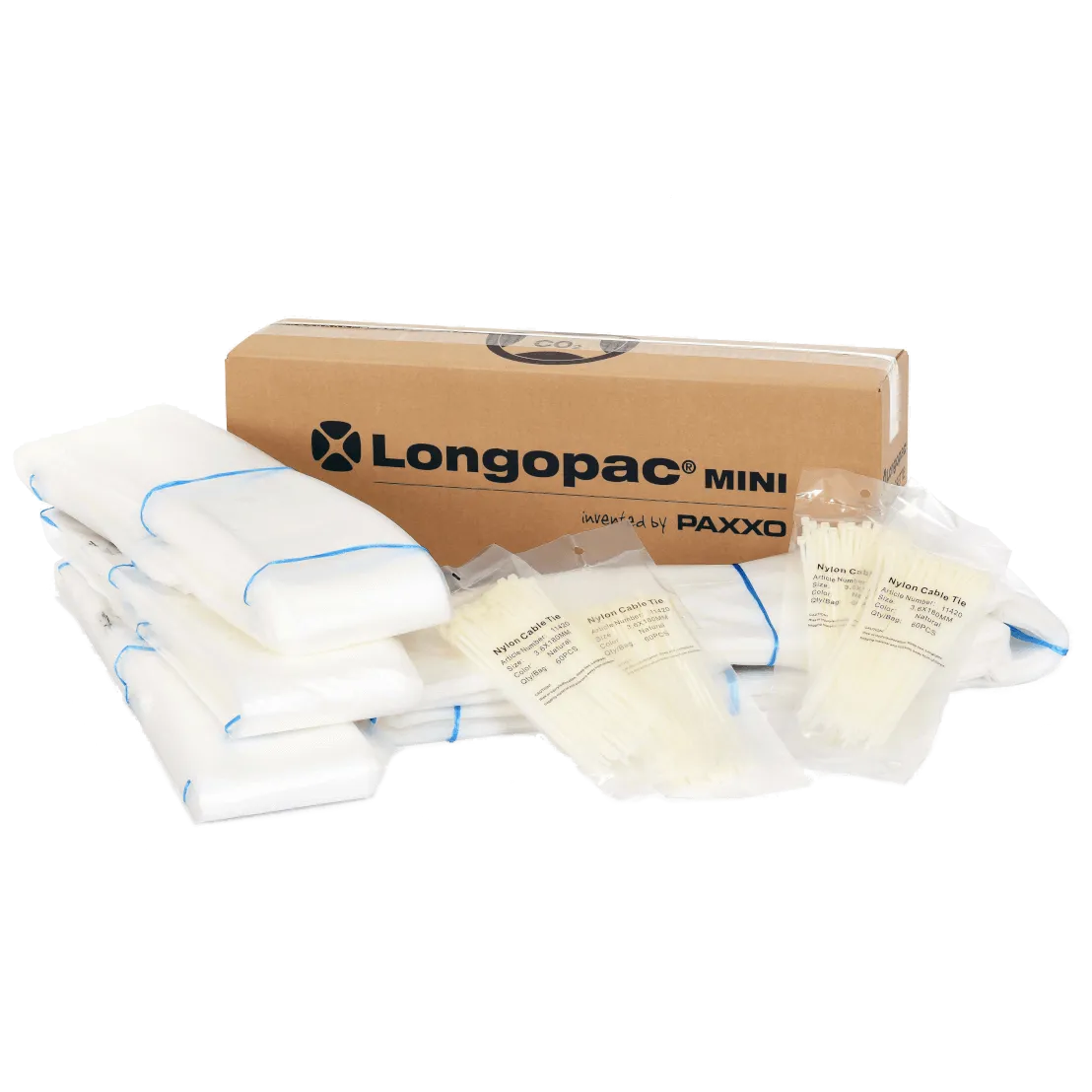 Longopac Vacuum Bags Mini 23m, Extra Strong, Pack of 216