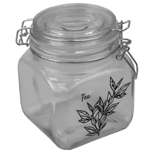 Ludlow 23 oz.  Canister with Metal Clasp, Clear