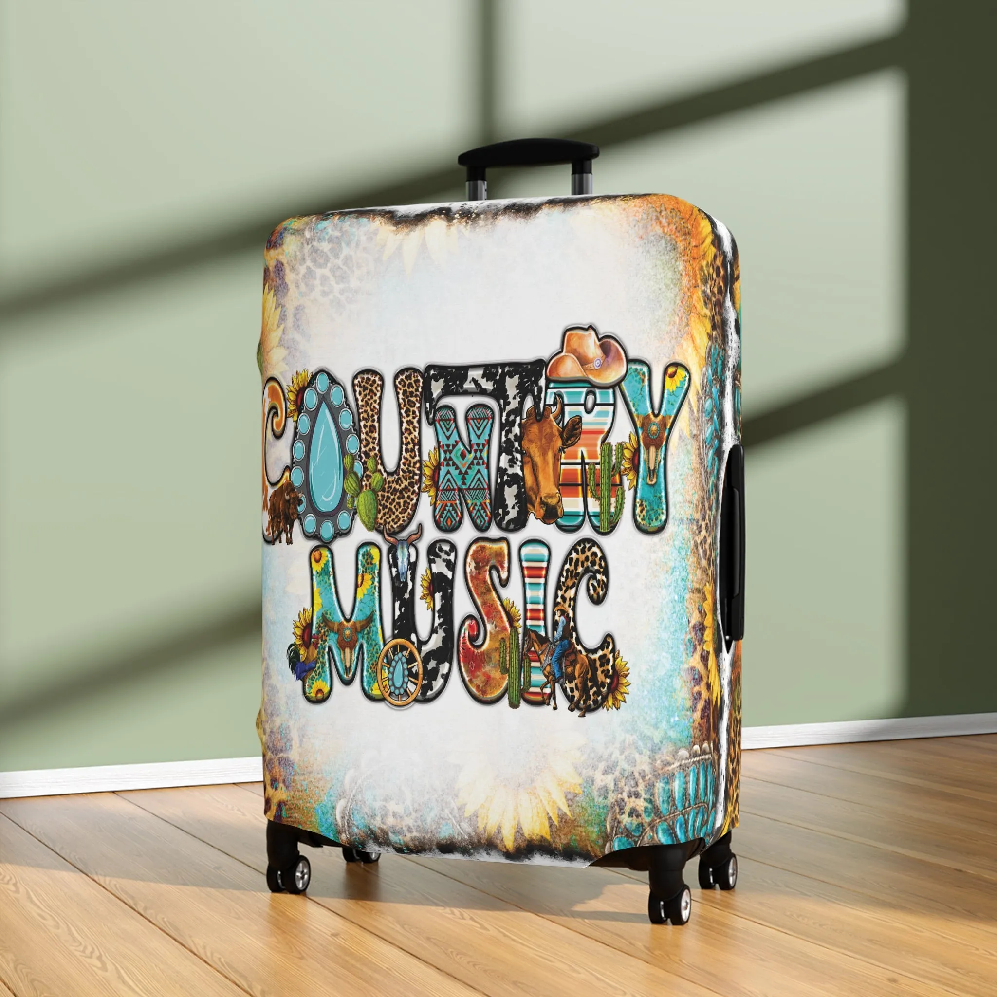 Luggage Cover, Country and Western, Country Music, awd-1025