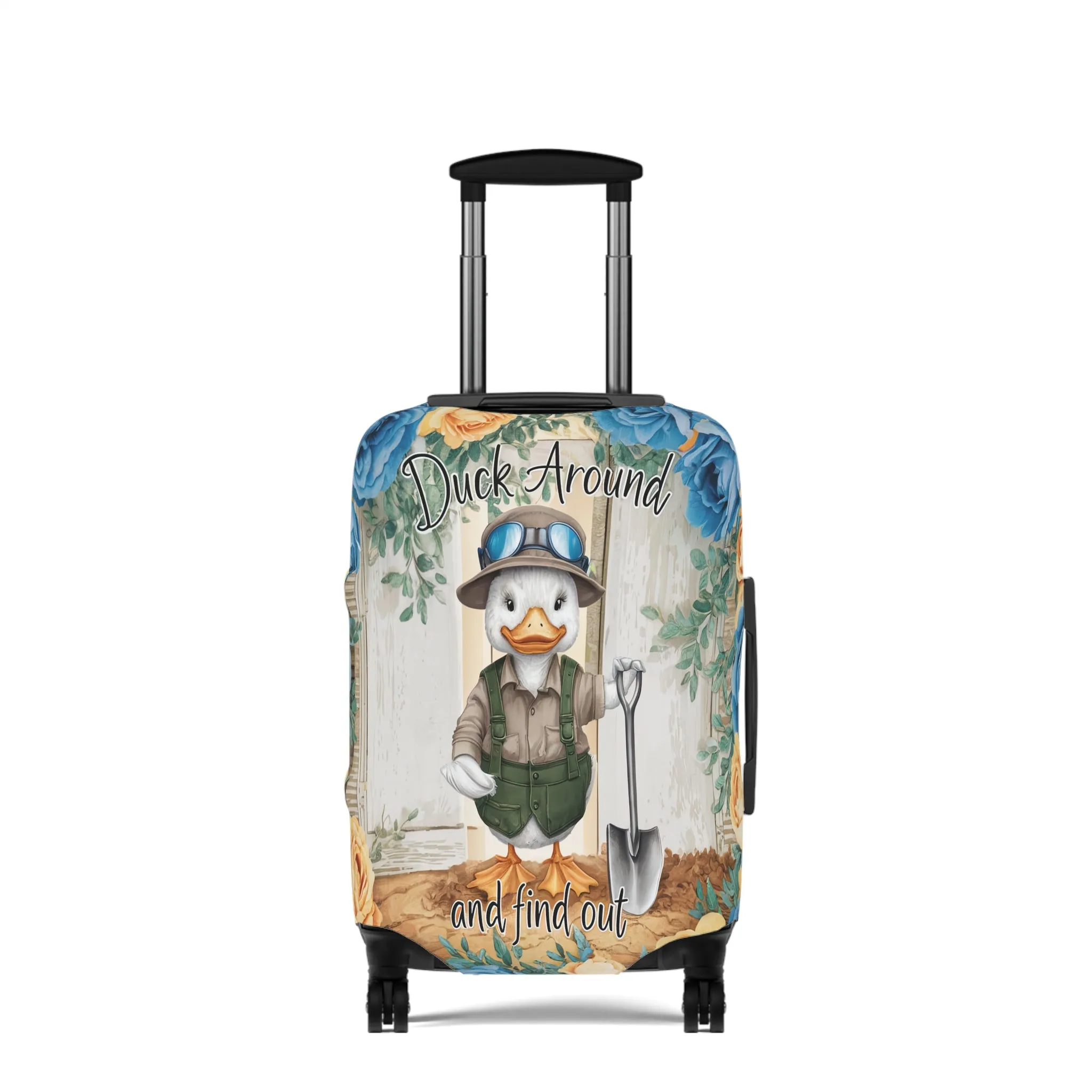 Luggage Cover, Duck around and find out, awd-1664