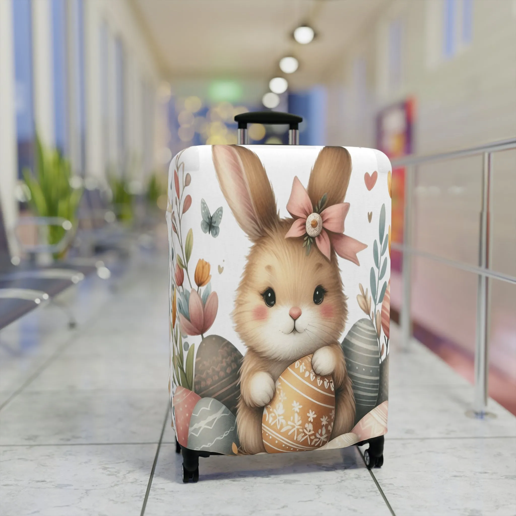 Luggage Cover, Easter, Rabbit, awd-1062