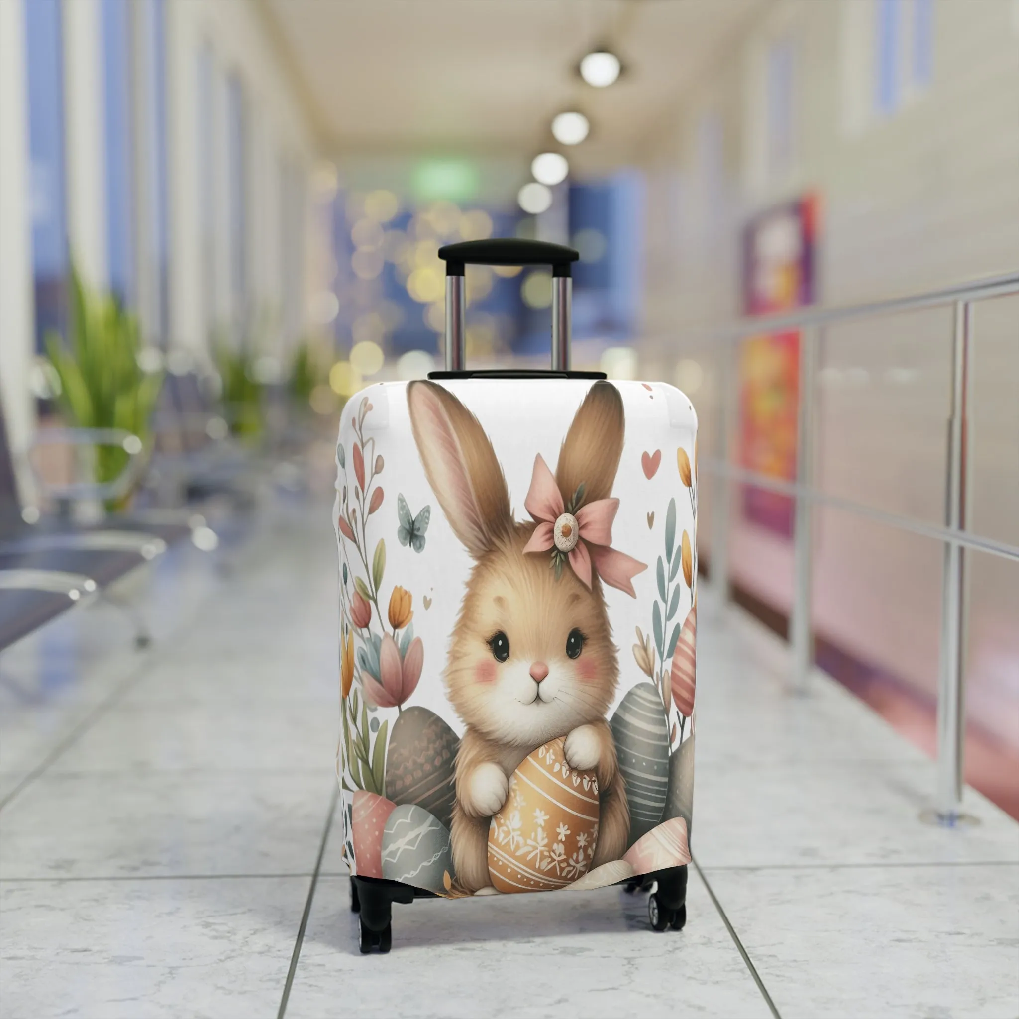 Luggage Cover, Easter, Rabbit, awd-1062