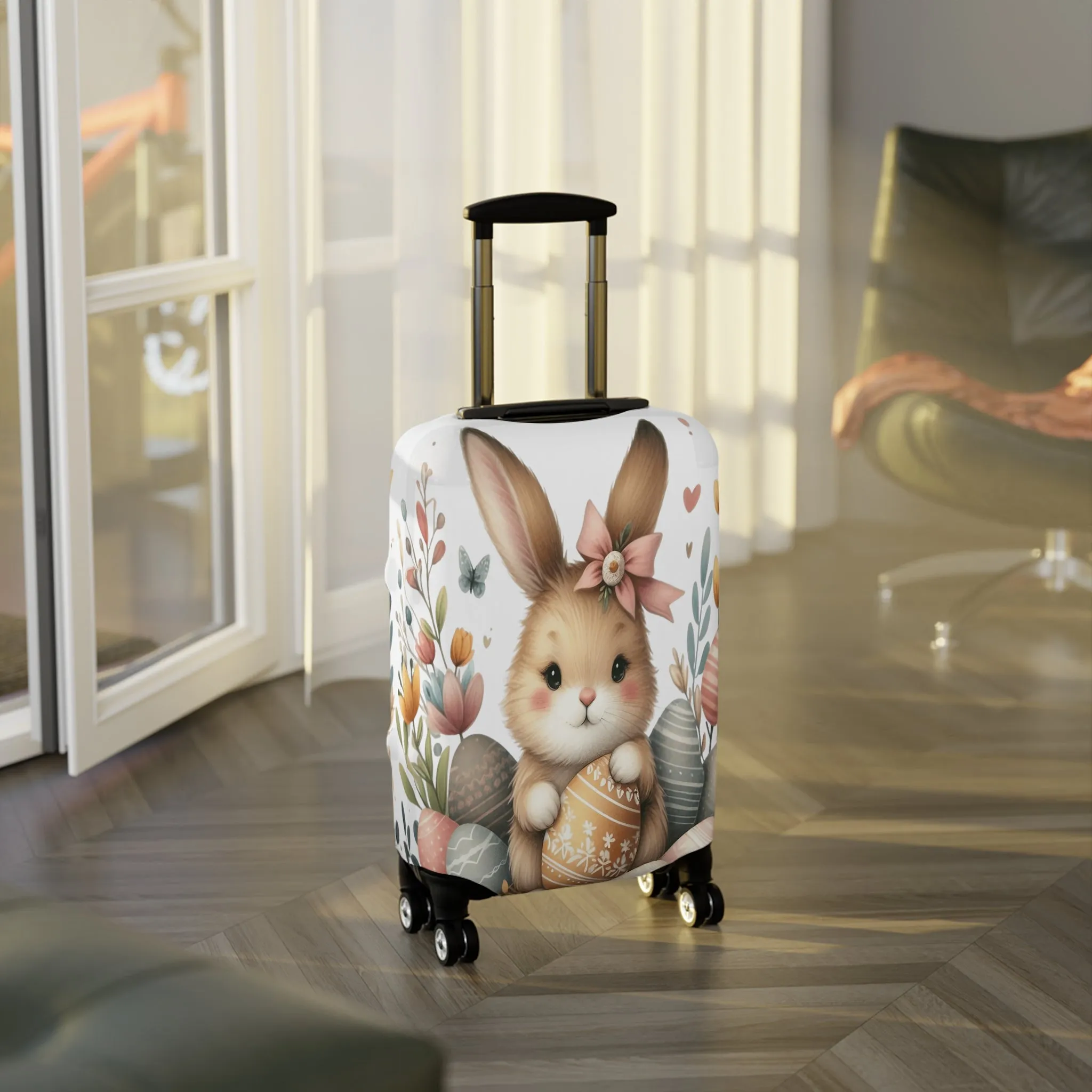 Luggage Cover, Easter, Rabbit, awd-1062