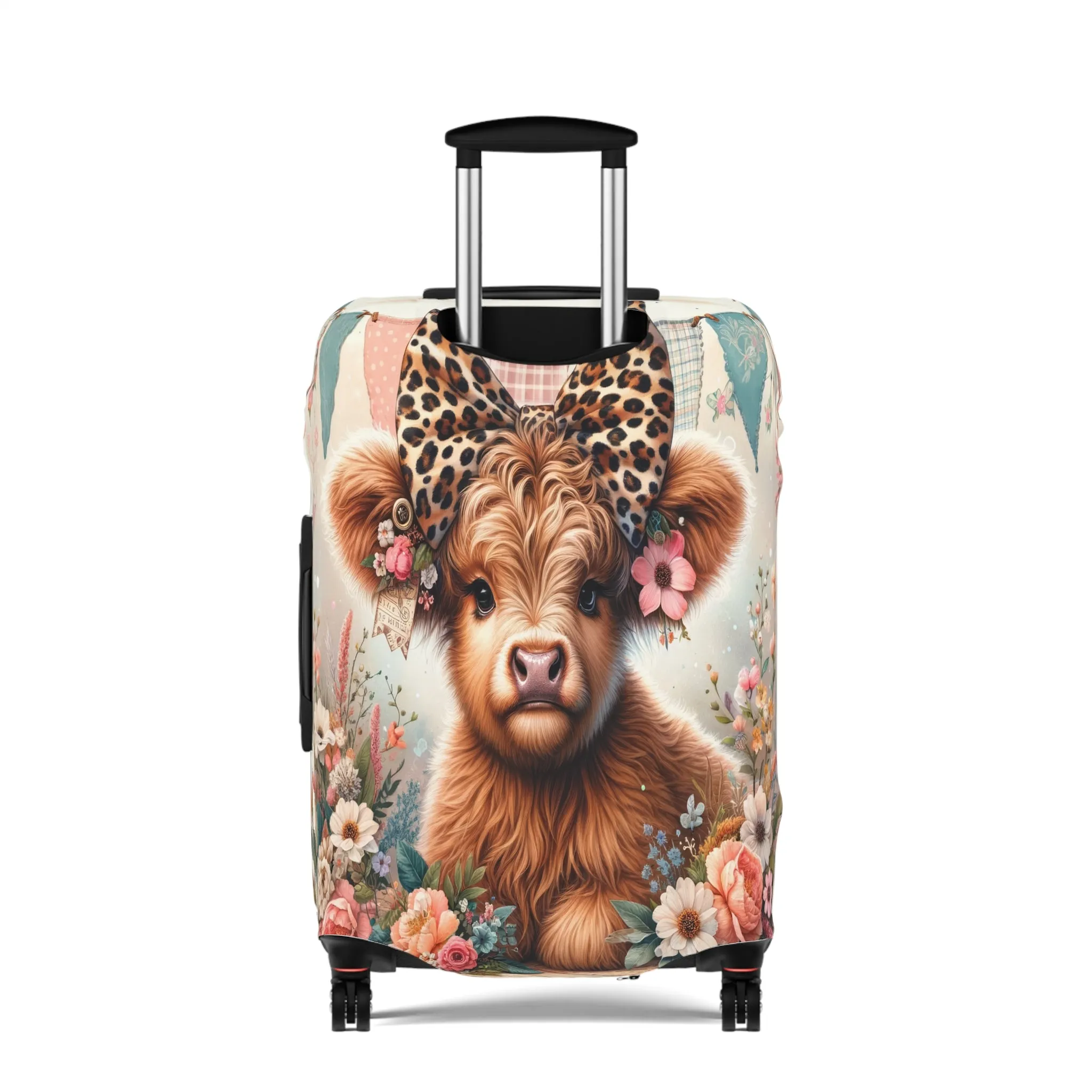 Luggage Cover, Highland Cow, awd-5005