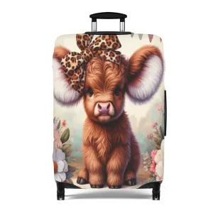 Luggage Cover, Highland Cow, awd-5016