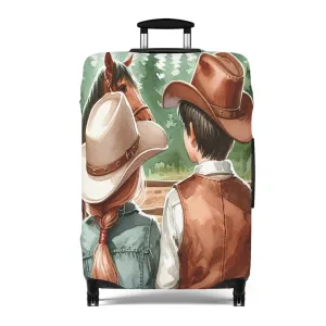 Luggage Cover, Horse, Best friends, awd-1008