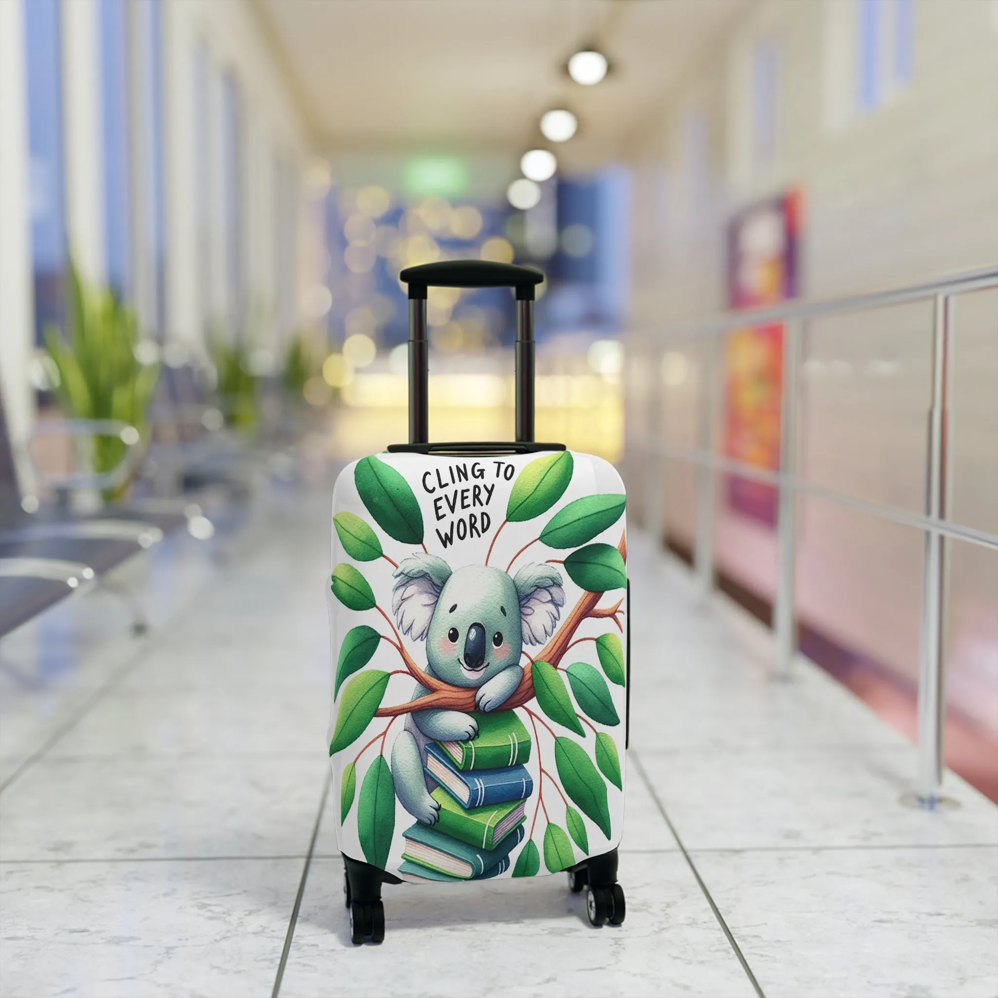 Luggage Cover, Koala, Cling to every word, awd-241