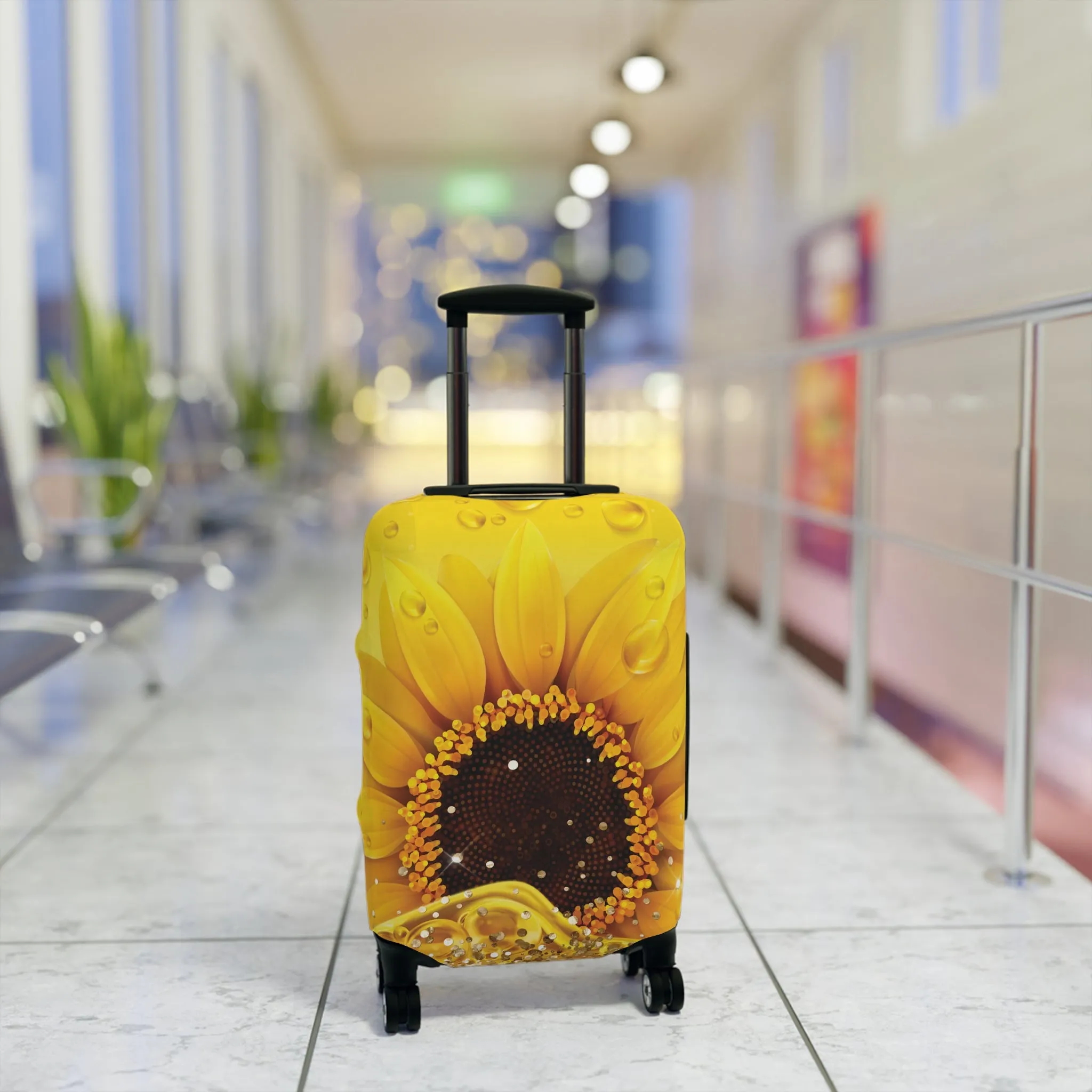 Luggage Cover, Sunflower, awd-1347